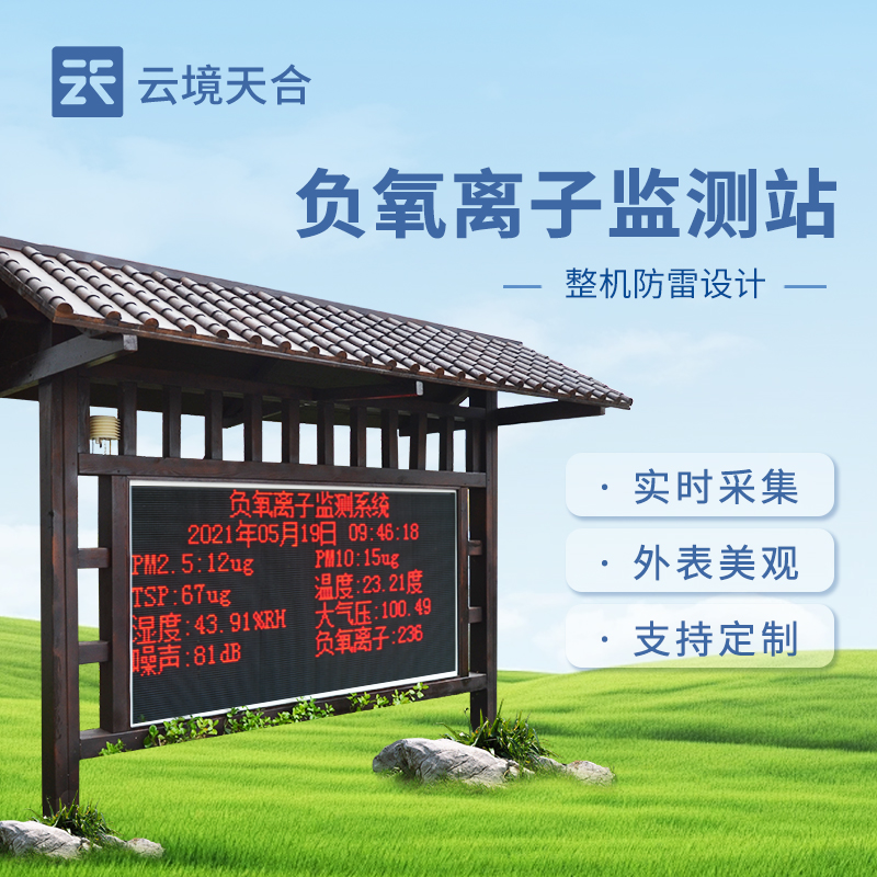 負氧離子監測站的重要性與應用